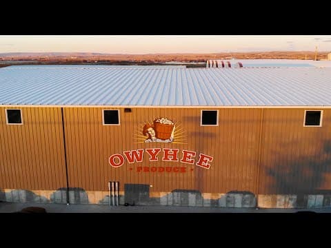 VIP Tour Owyhee Produce Packing Operations